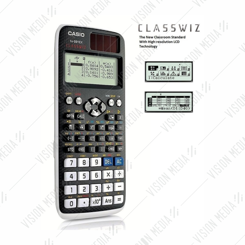 CASIO FX-570EX SCIENTIFIC CALCULATOR – Vision Media