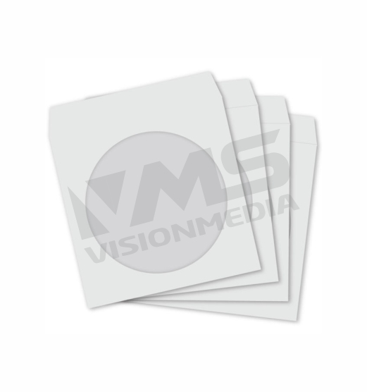 PAPER CD SLEEVES HOLDERS WITH WINDOW (100PCS) Vision Media