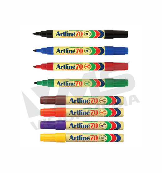ARTLINE 70 PERMANENT MARKER (BLACK) Vision Media