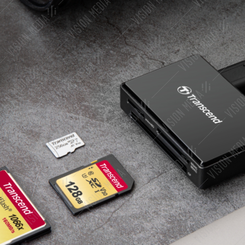 TRANSCEND USB 3.1 TYPEC ALLIN1 MULTI CARD READER (RDC8) Vision Media